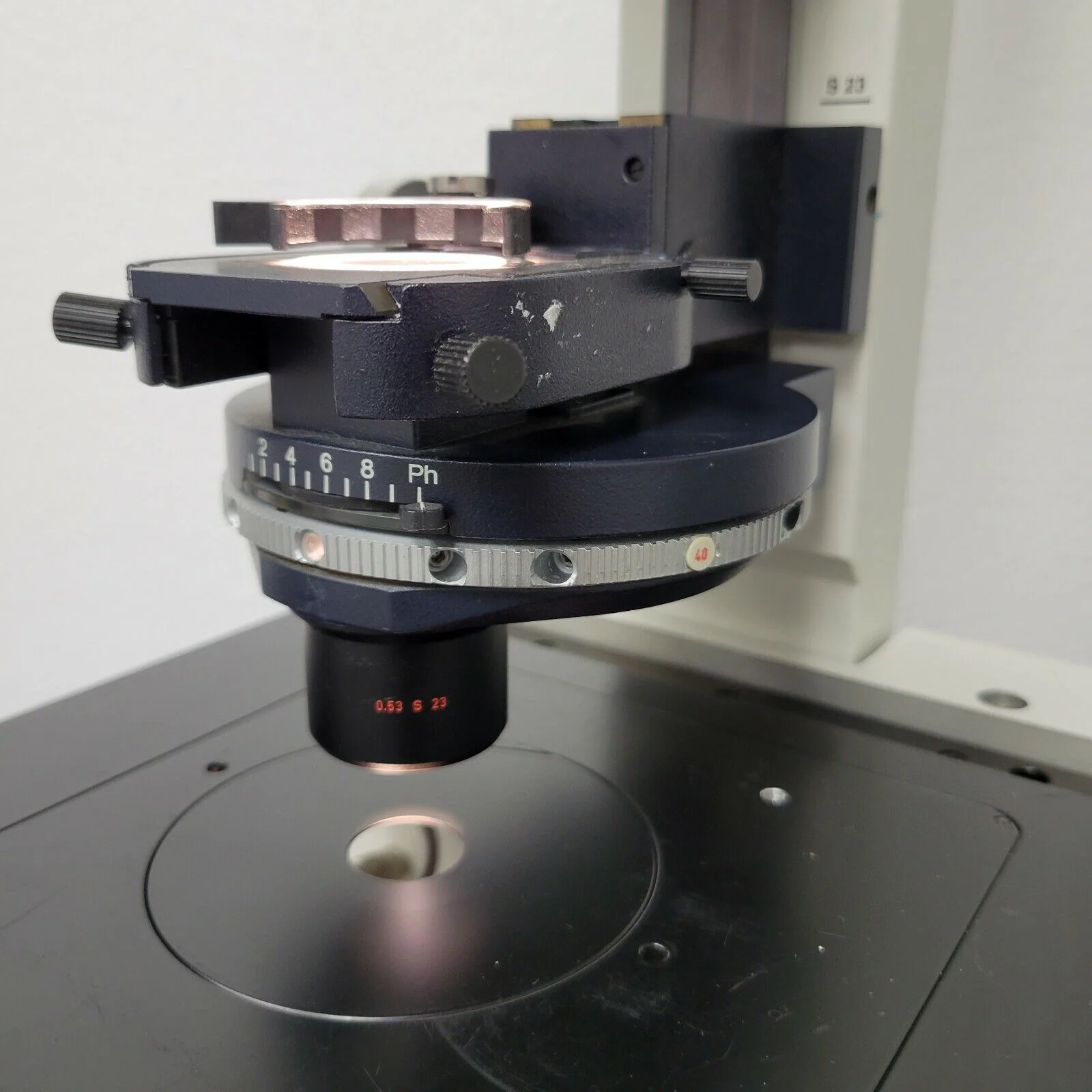 Leica Microscope DM IRBE Fluorescence DIC Inverted Stand - Image 10