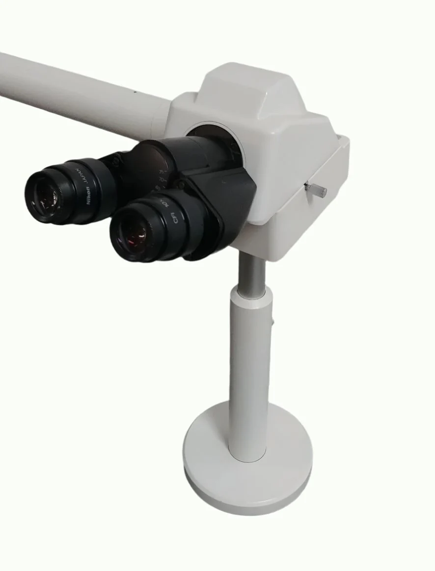 Nikon Microscope E400 with Dual Head Side by Side Bridge - Image 8