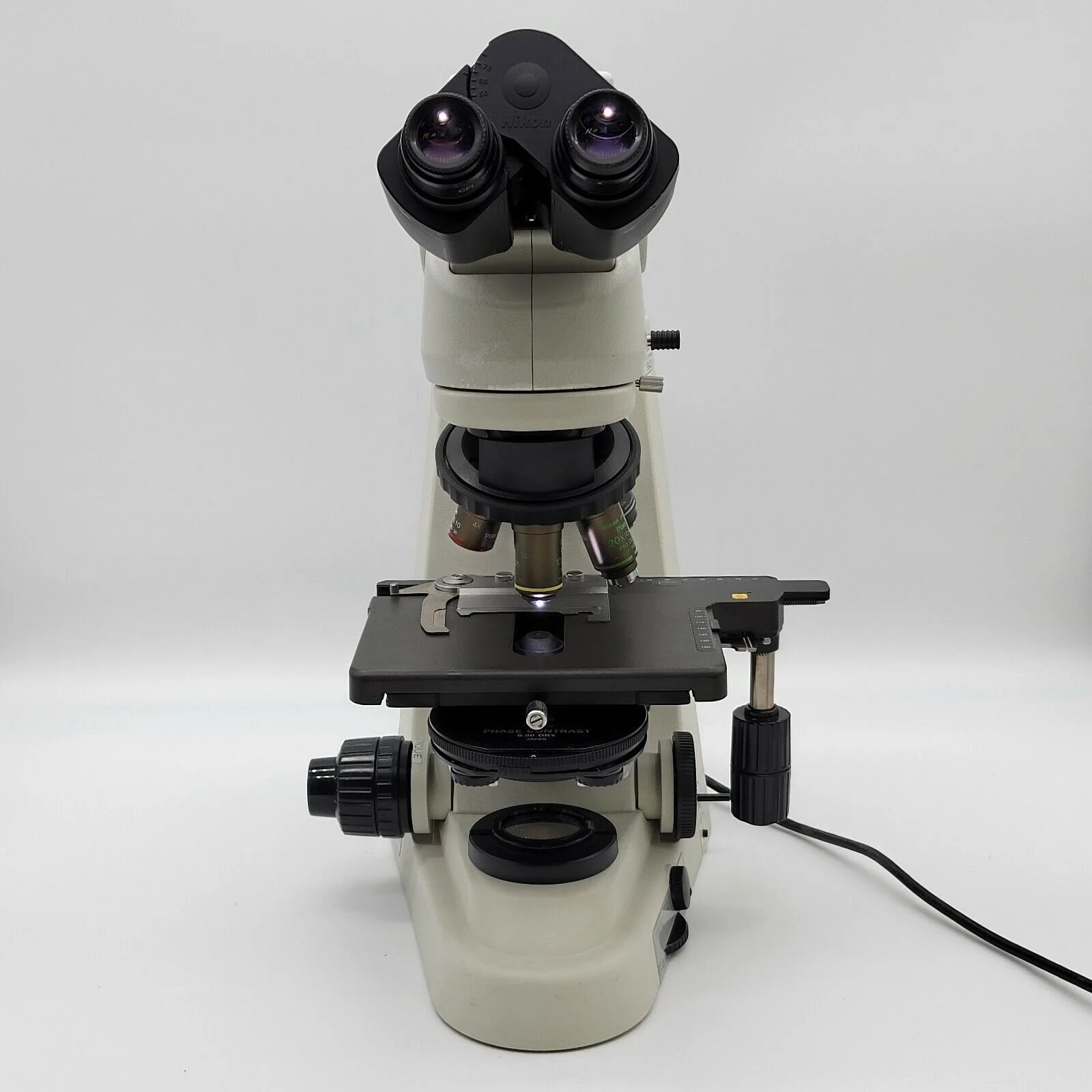 Nikon Microscope Eclipse 50i with Phase Contrast and Tilting Ergo Head - Image 3