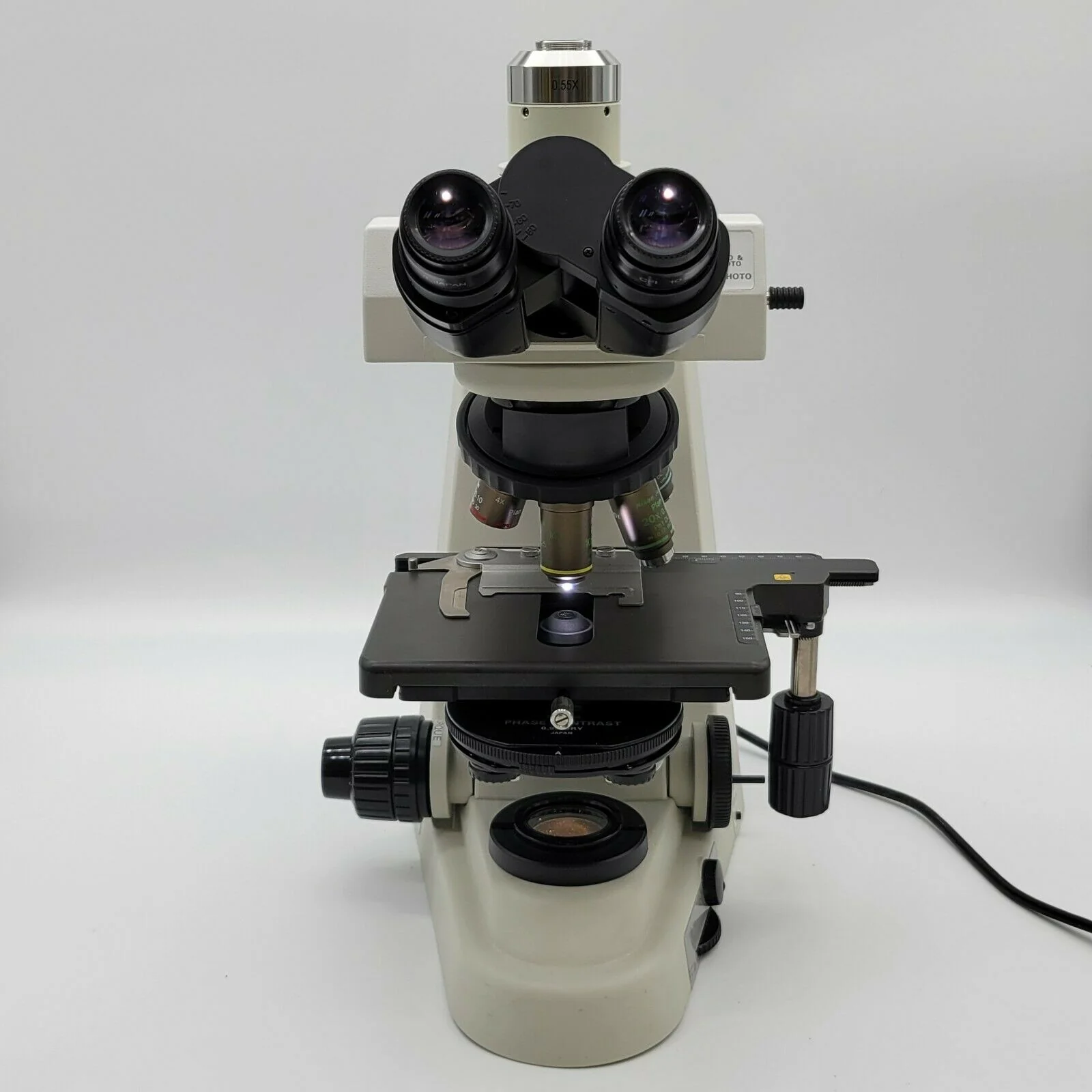 Nikon Microscope Eclipse 50i with Phase Contrast and Trinocular Head - Image 3