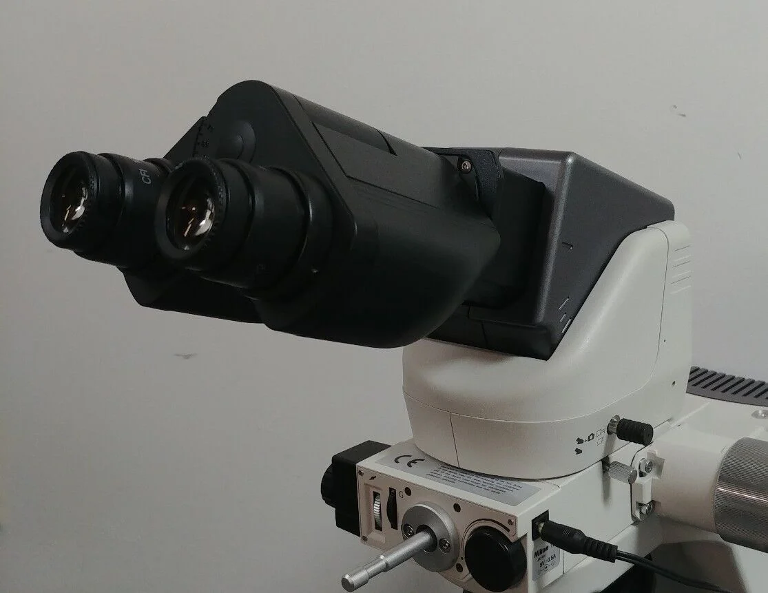 Nikon Microscope Eclipse 80i with Dual Head Bridge - Image 8