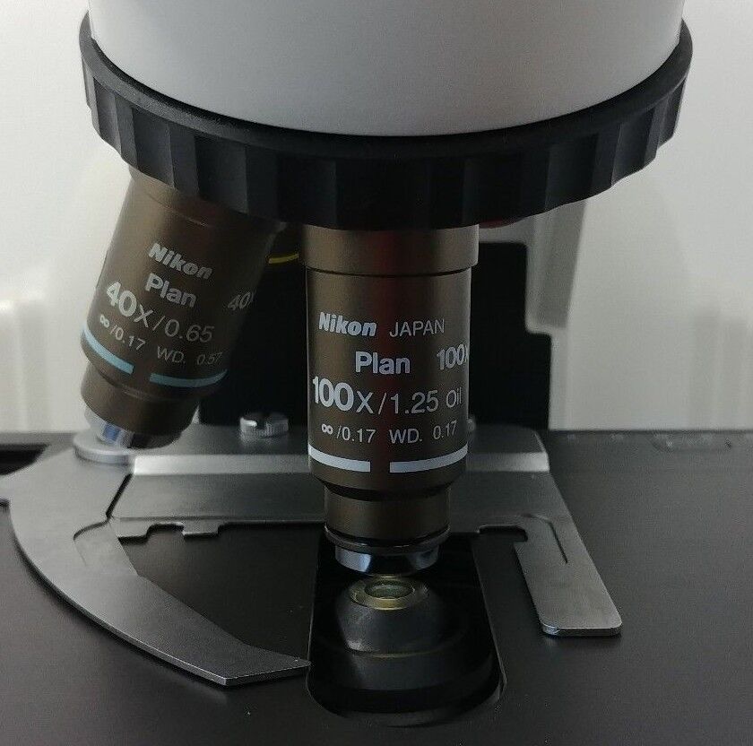 Nikon Microscope Eclipse E400 with Dual Head Bridge - Image 6
