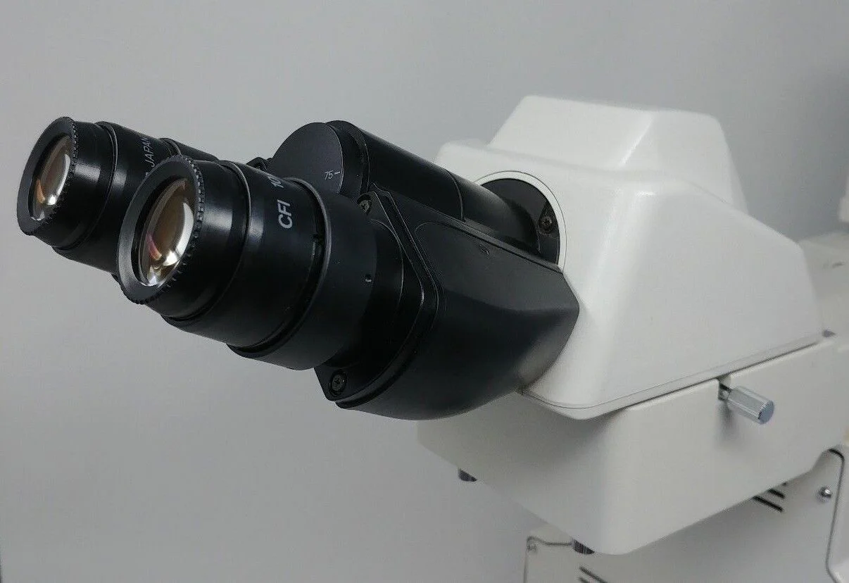 Nikon Microscope Eclipse E400 with Dual Head Bridge - Image 9