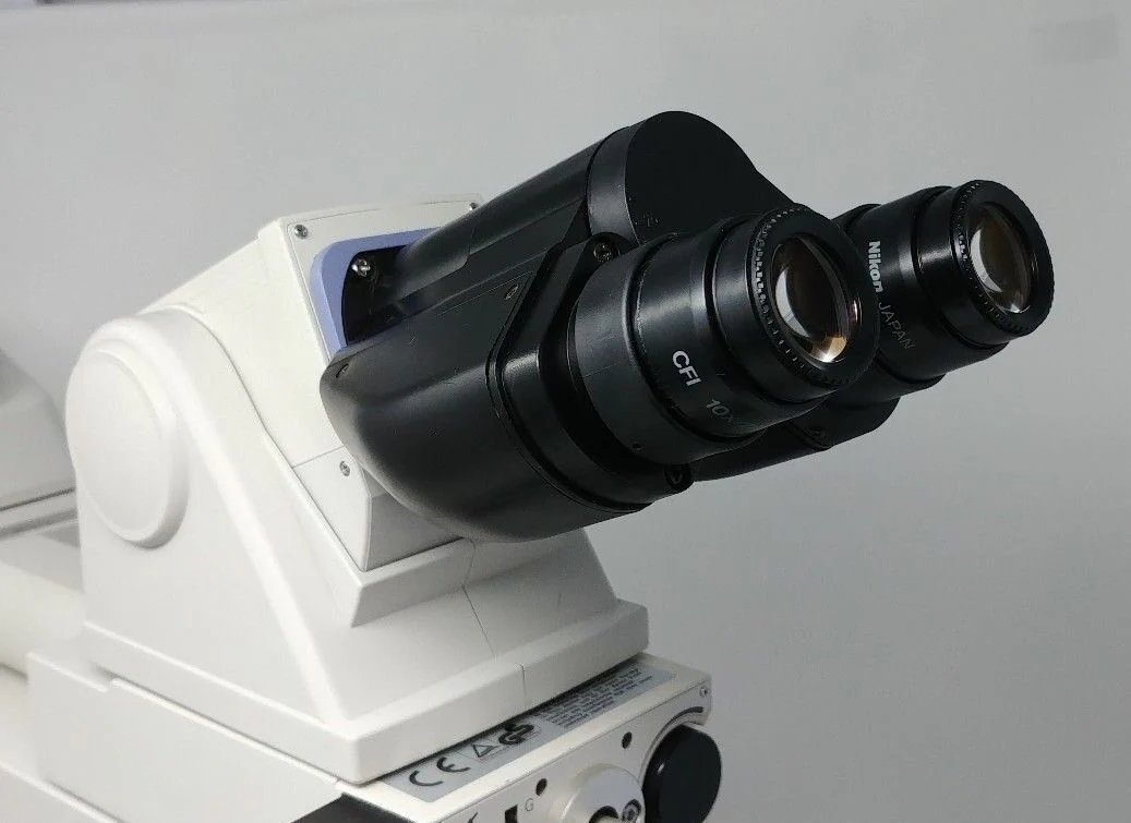 Nikon Microscope Eclipse E400 with Dual Head Bridge and 2x for Pathology/Mohs - Image 11