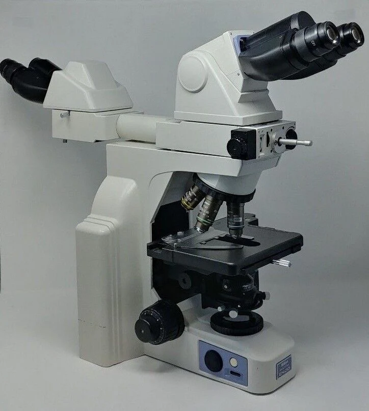 Nikon Microscope Eclipse E400 with Dual Head Bridge and 2x for Pathology/Mohs - Image 4