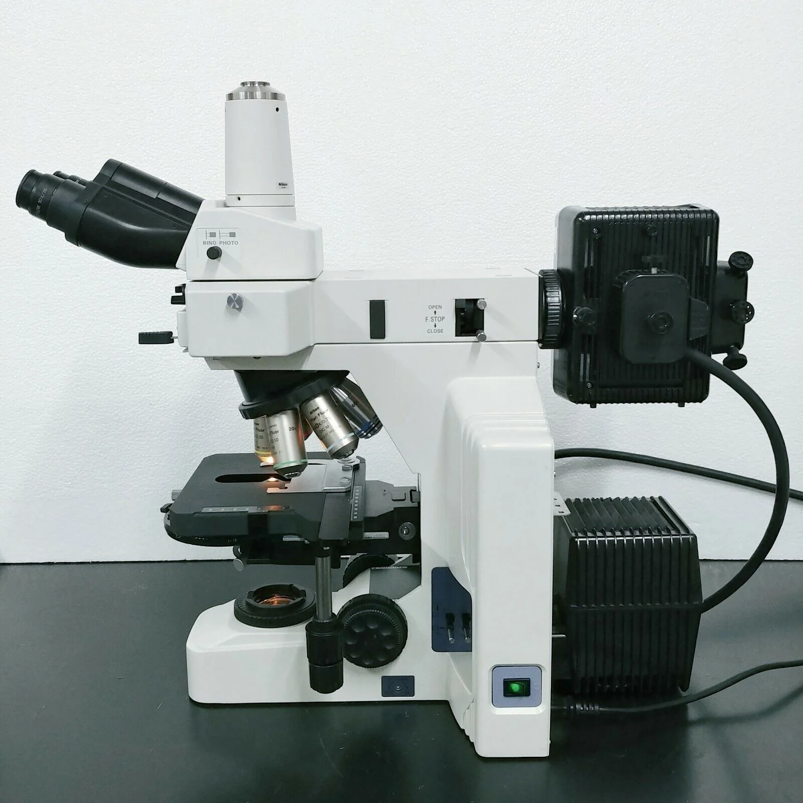 Nikon Microscope Eclipse E600 w/ Fluorescence and Fluorite Objectives Pathology - Image 3