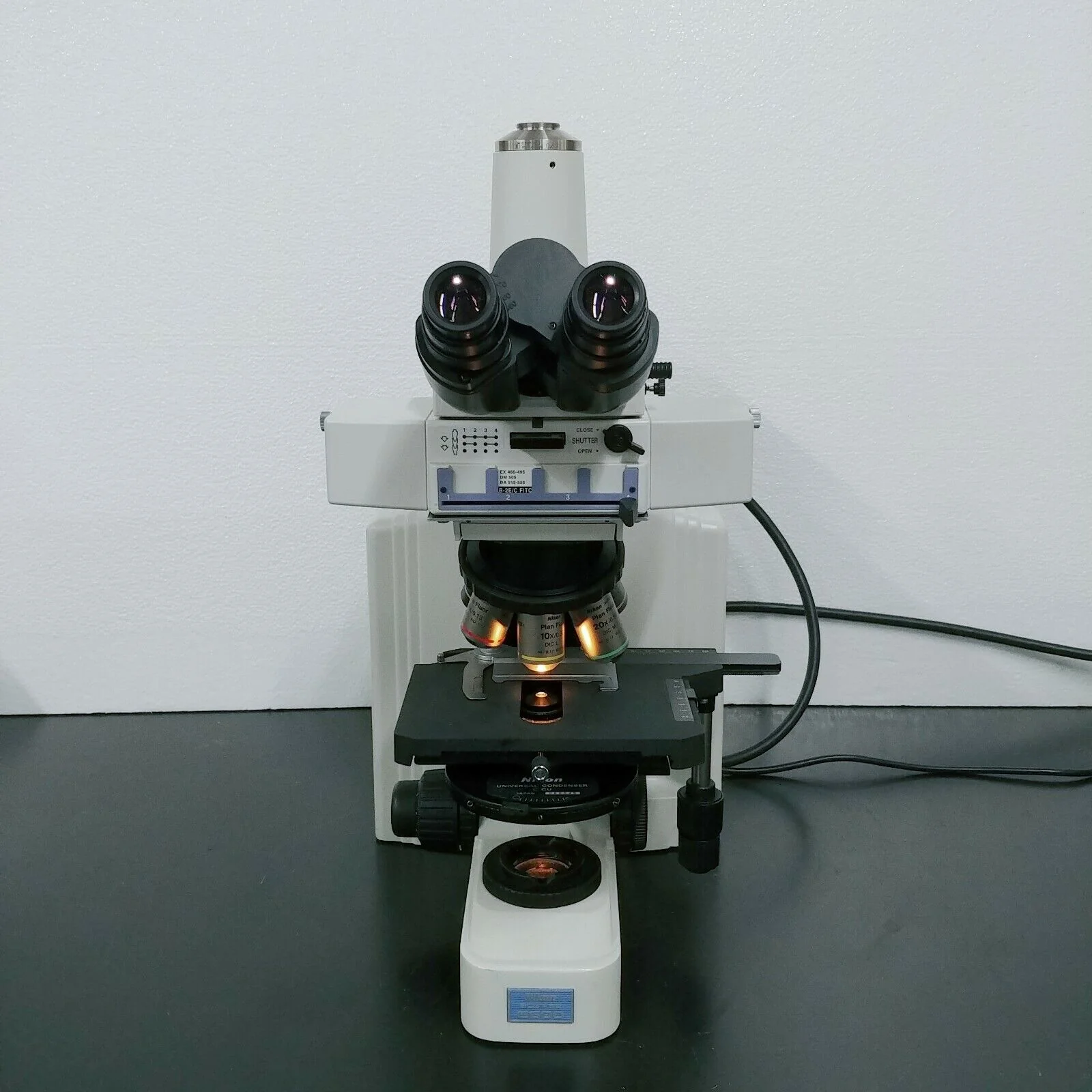 Nikon Microscope Eclipse E600 w/ Fluorescence and Fluorite Objectives Pathology - Image 4