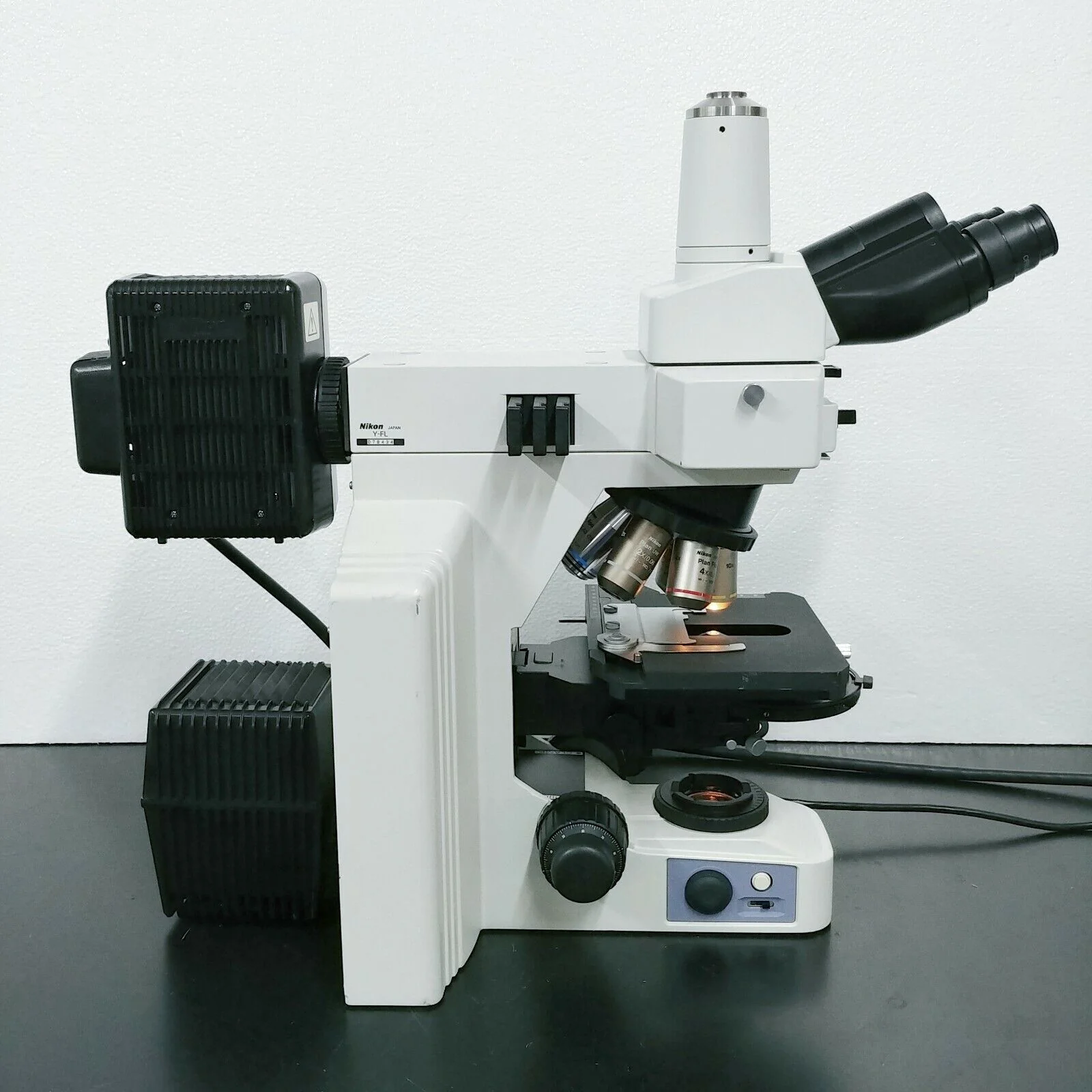 Nikon Microscope Eclipse E600 w/ Fluorescence and Fluorite Objectives Pathology - Image 5