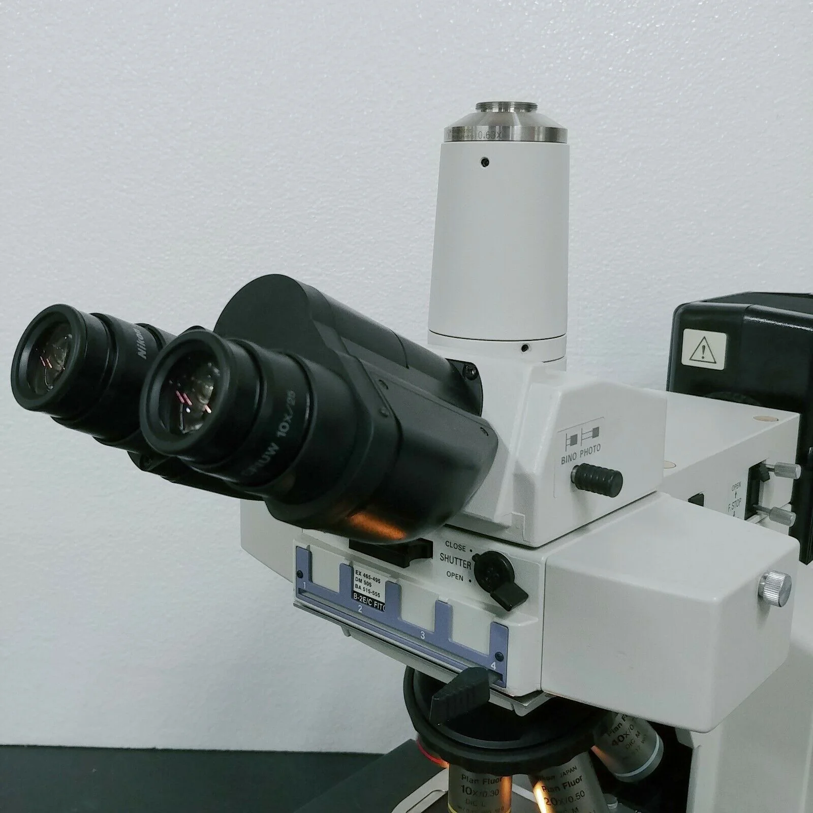 Nikon Microscope Eclipse E600 w/ Fluorescence and Fluorite Objectives Pathology - Image 6