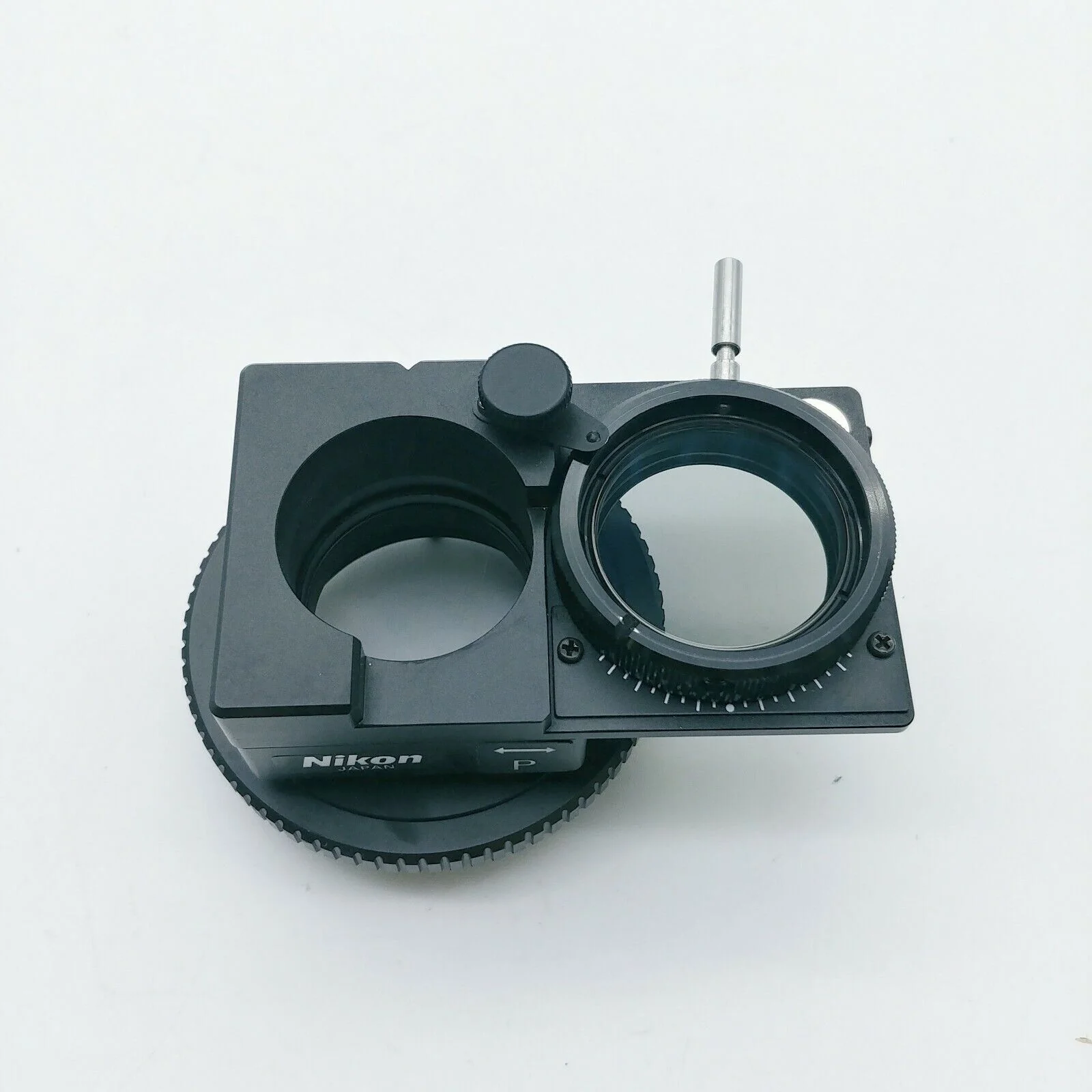 Nikon Microscope Slide Out Polarizer for use with DIC on TE200 / TE300 Inverted - Image 5