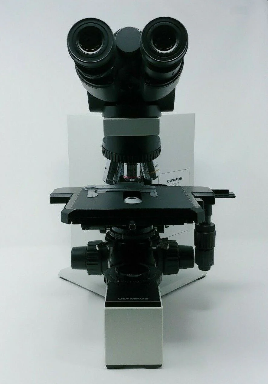 Olympus Microscope BX40 with Tilting Head and 2X Objective - Image 3