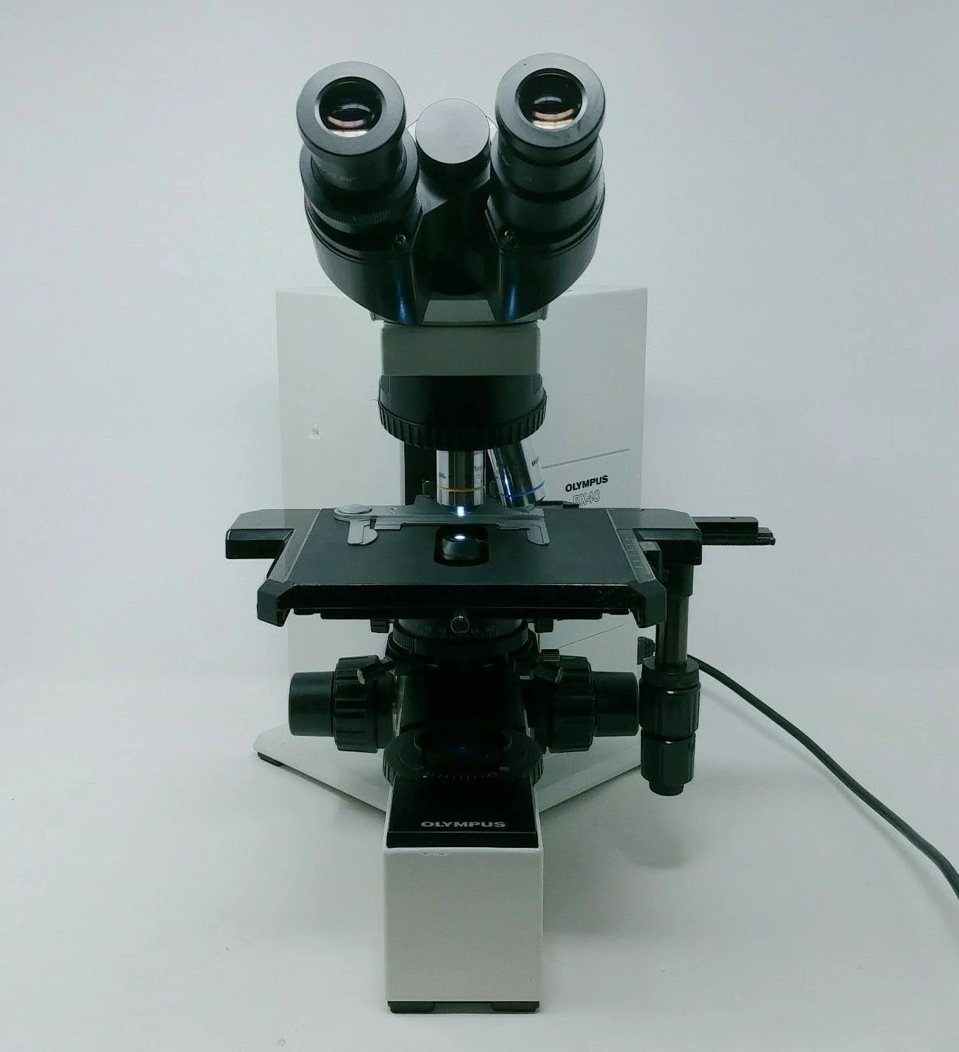 Olympus Microscope BX40 with Fixed Binocular Head - Image 3
