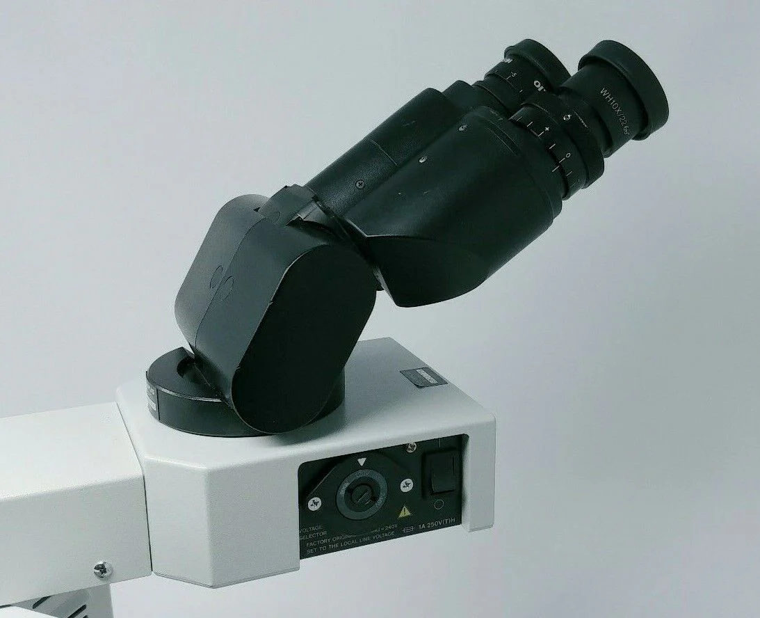 Olympus Microscope BX40 with Front to Back Bridge and 2x Objective (Dual Head) - Image 4