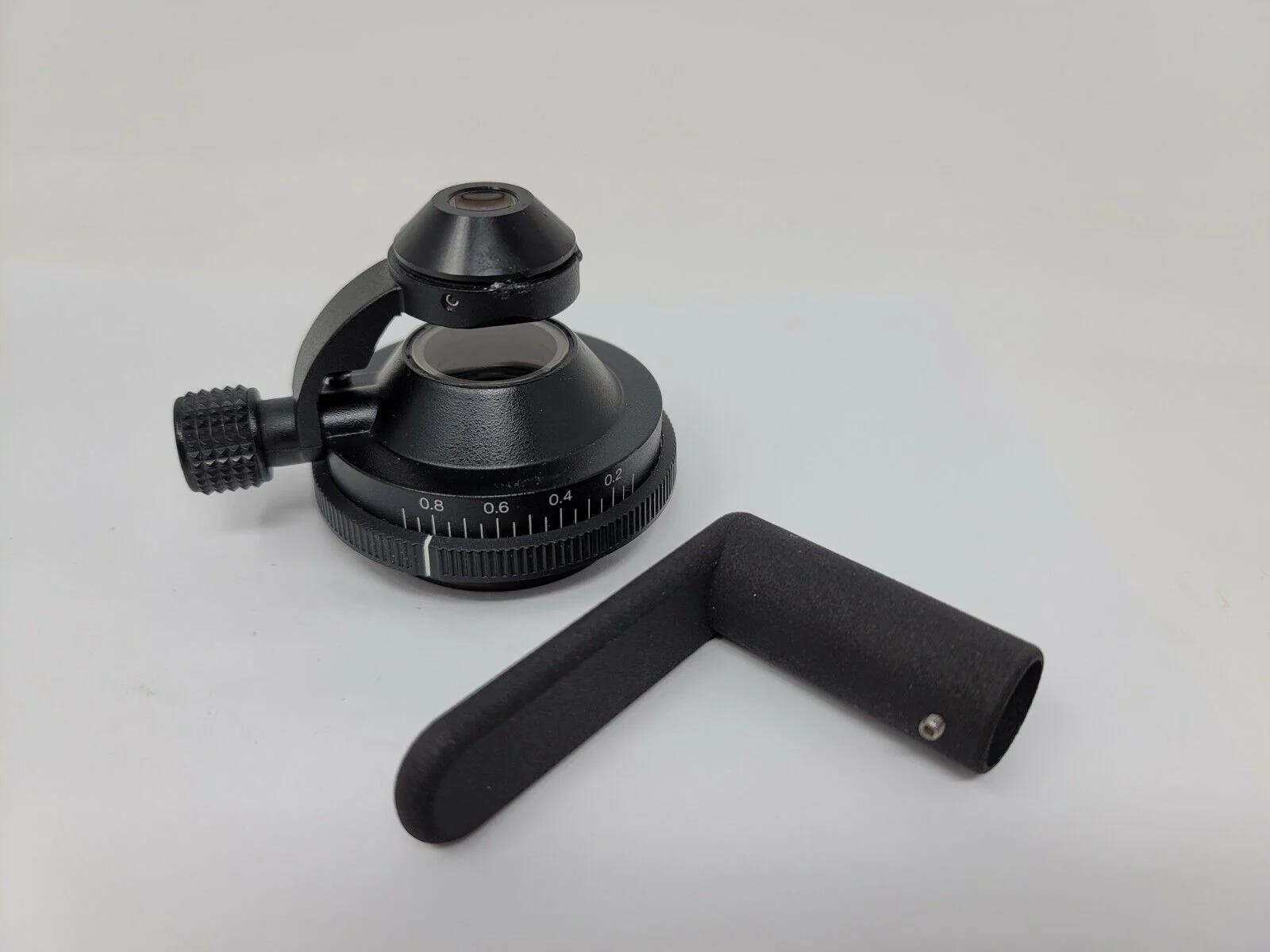 Olympus Microscope BX40 with Front to Back Bridge and 2x Objective (Dual Head) - Image 7