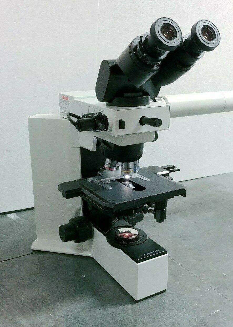 Olympus Microscope BX40 with Side by Side Teaching Bridge (Dual Head) - Image 4