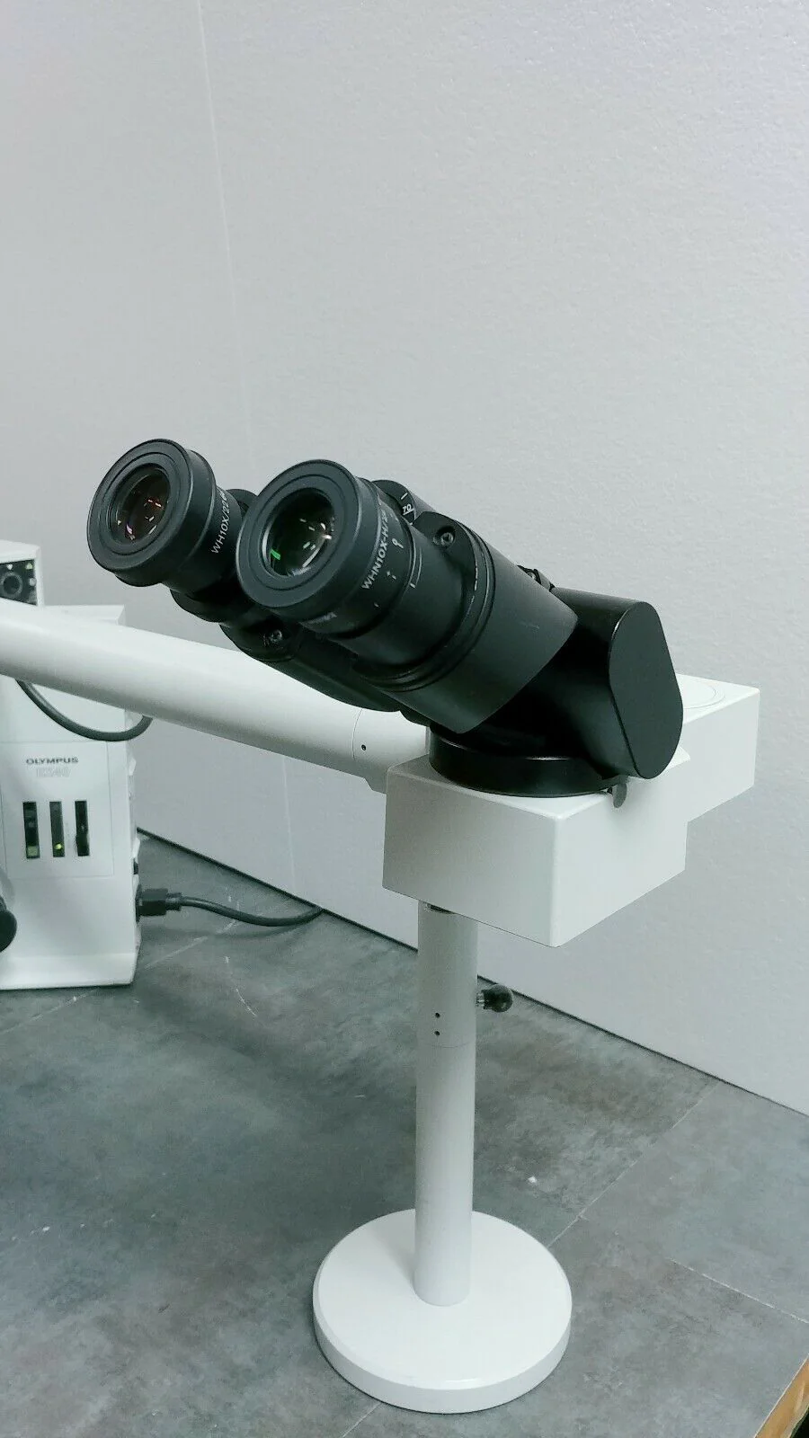 Olympus Microscope BX40 with Side by Side Teaching Bridge (Dual Head) - Image 8