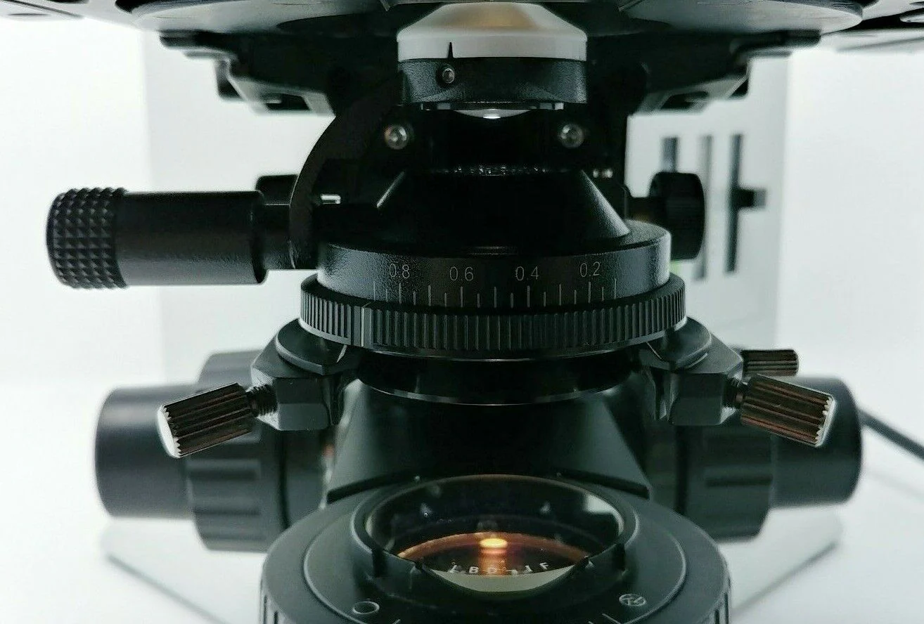 Olympus Microscope BX40 with Superwide Head, Apo 2x and Fluorites - Image 7