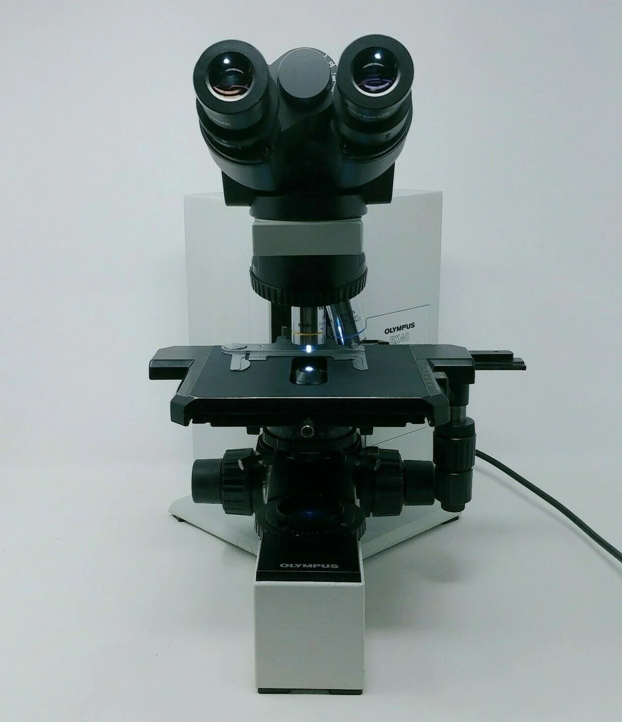 Olympus Microscope BX40 with Tilting Binocular Head - Image 3