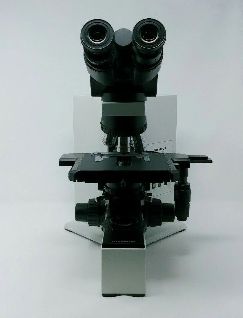 Olympus Microscope BX40 with Tilting Head and 100x - Image 3