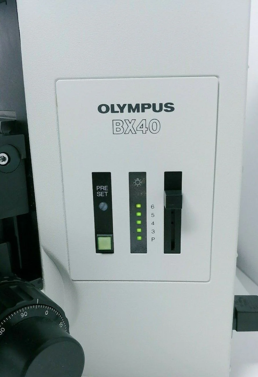 Olympus Microscope BX40 with Tilting Head and 100x - Image 8