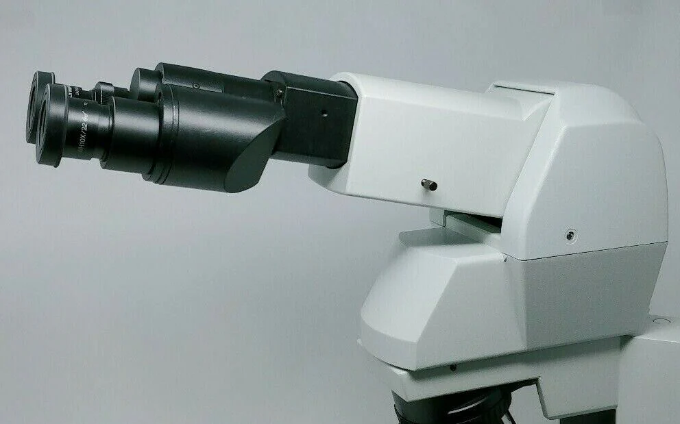 Olympus Microscope BX40 with Tilting Telescoping Head and 2x Objective - Image 5