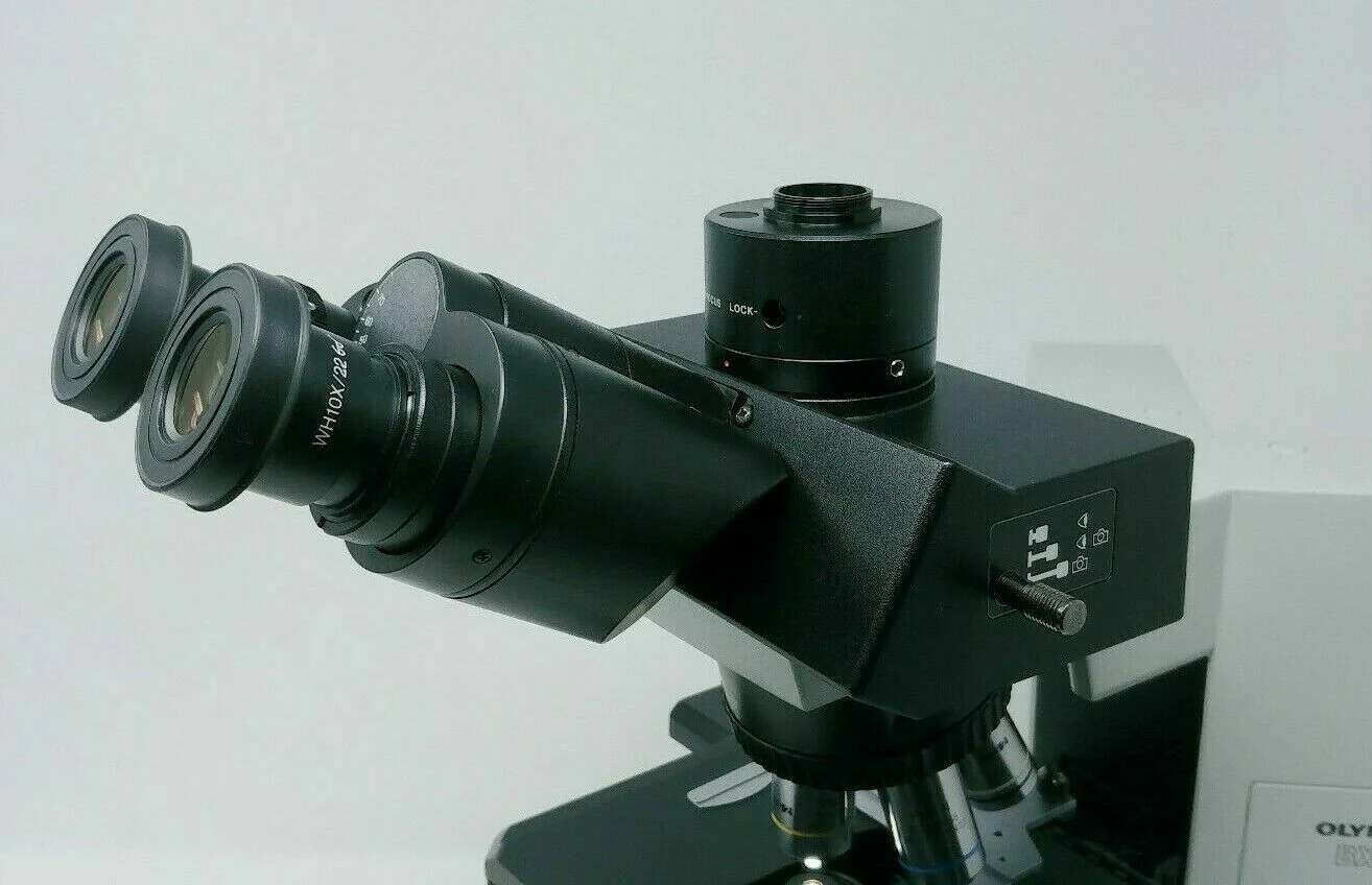 Olympus Microscope BX40 with Trinocular Head and 2X Objective - Image 5