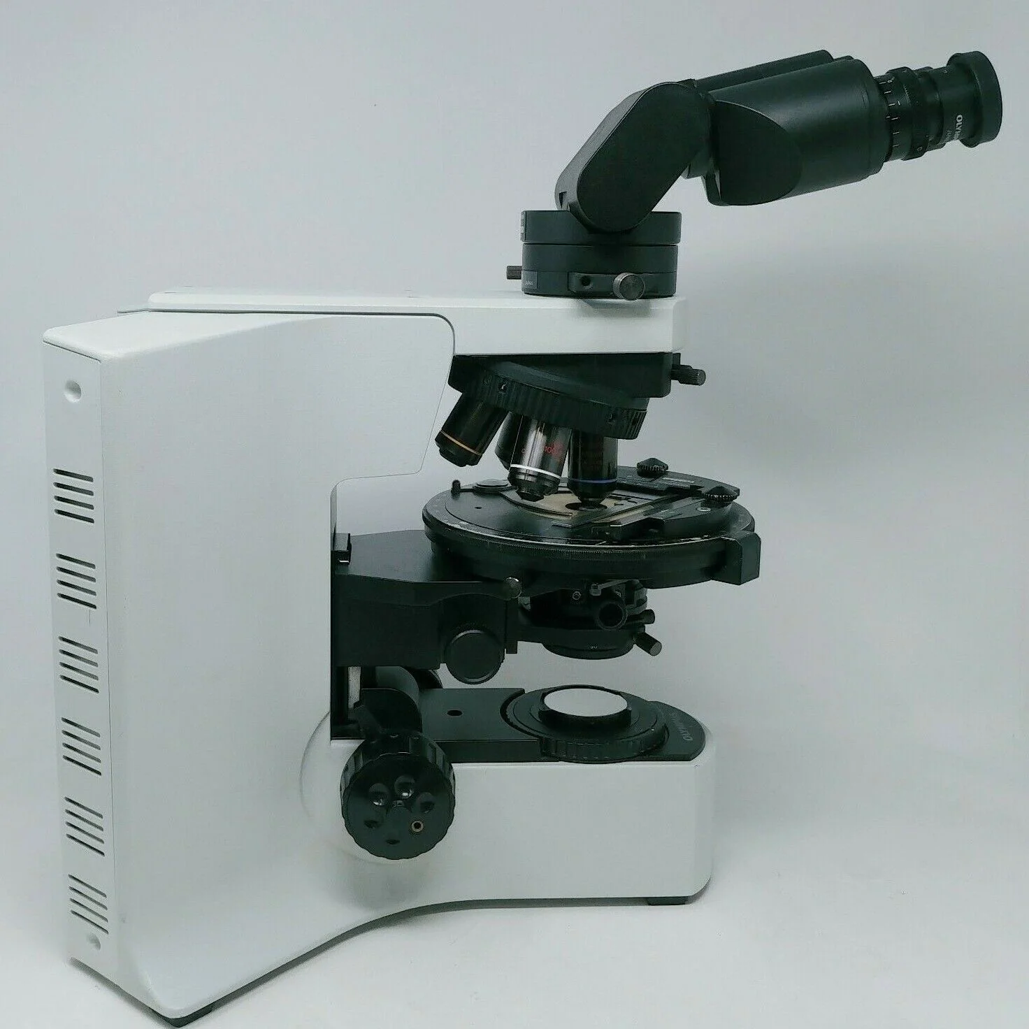 Olympus Microscope BX41 Pol Polarizing with Tilting Binocular Head - Image 4