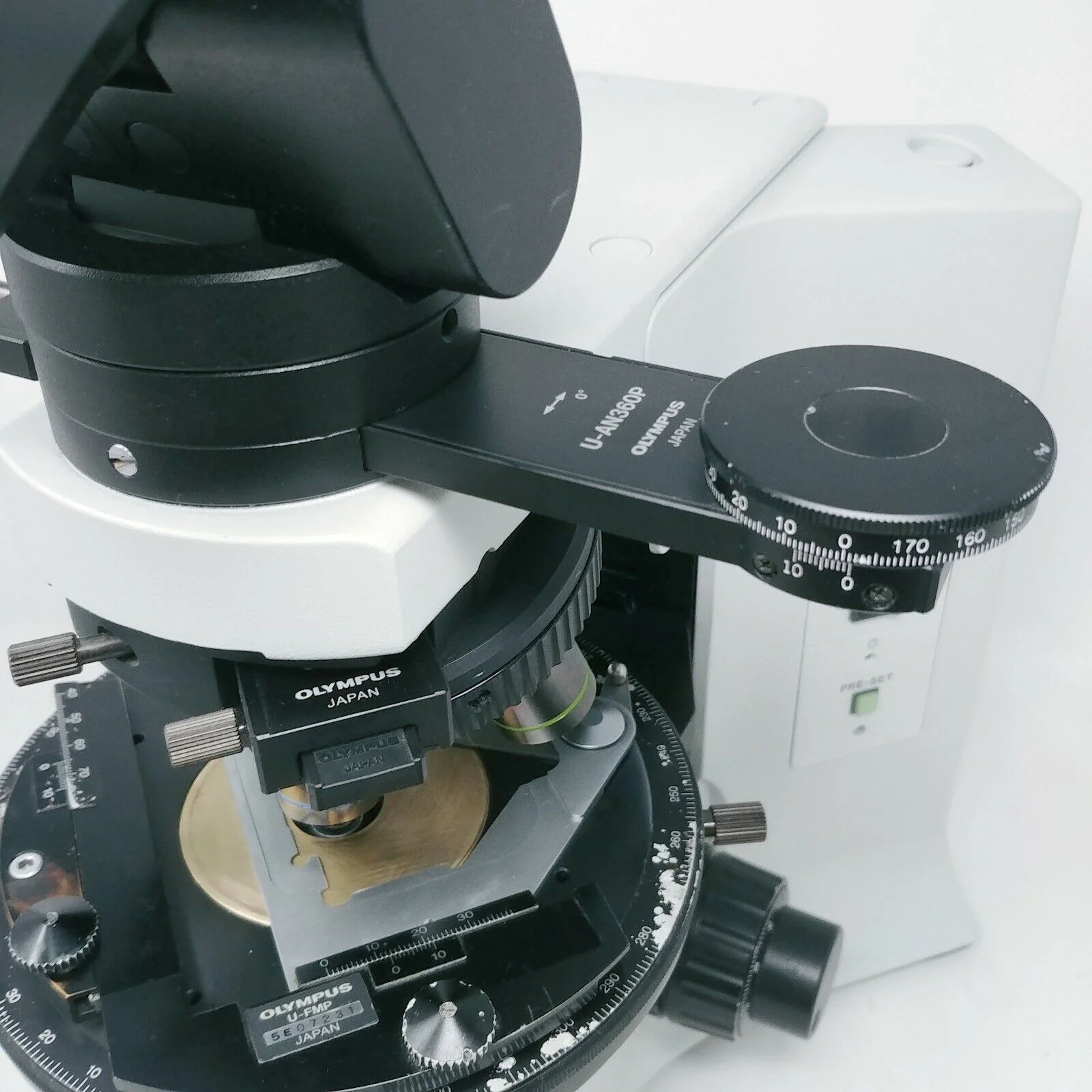 Olympus Microscope BX41 Pol Polarizing with Tilting Binocular Head - Image 6