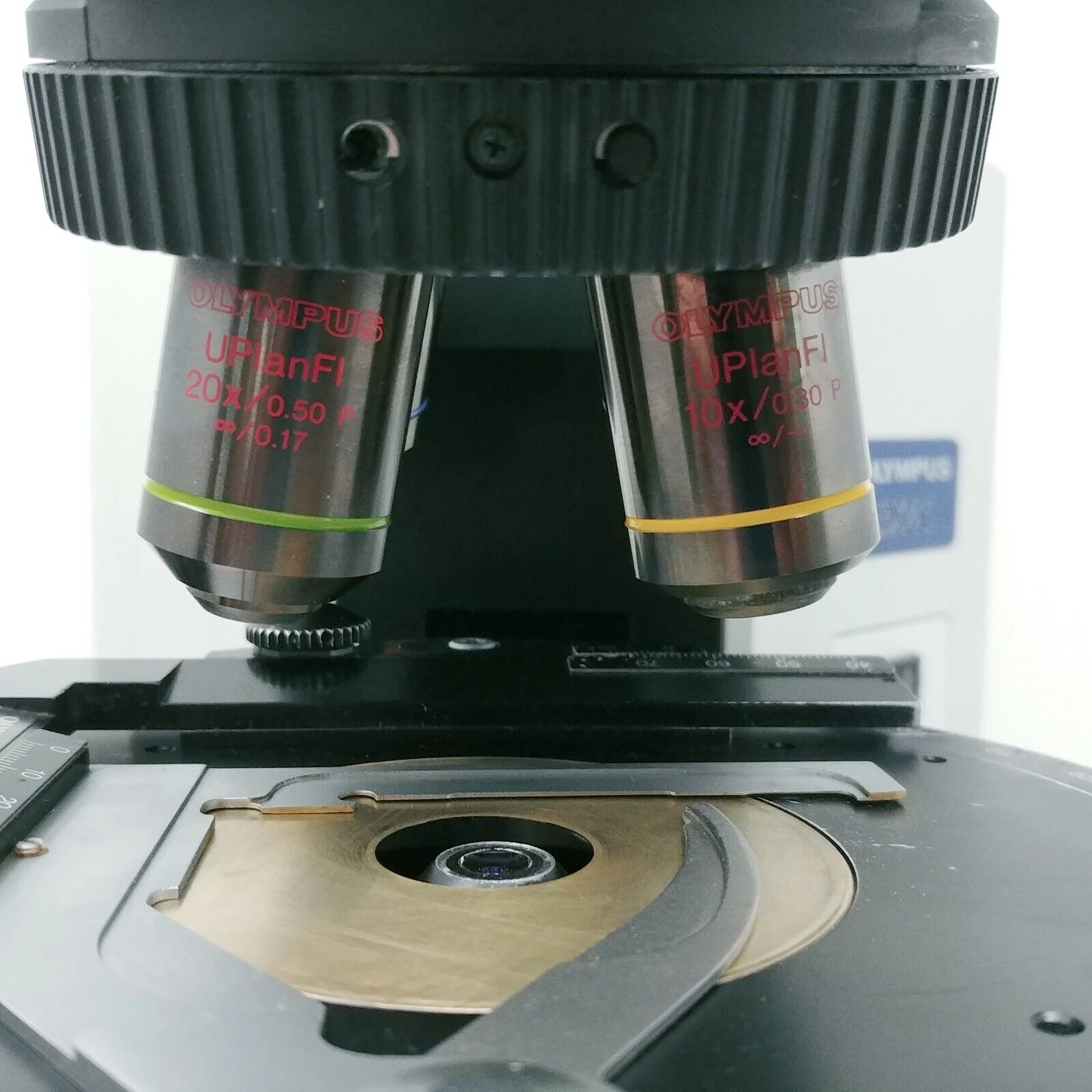 Olympus Microscope BX41 Pol Polarizing with Tilting Binocular Head - Image 7