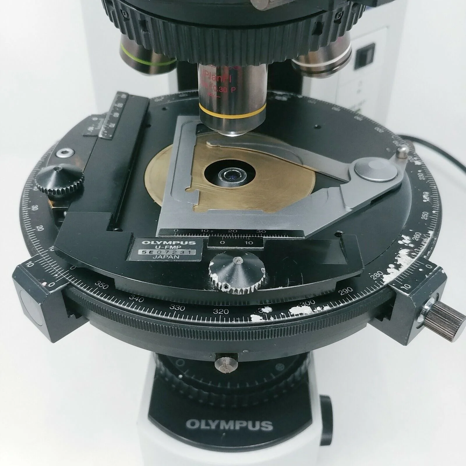 Olympus Microscope BX41 Pol Polarizing with Tilting Binocular Head - Image 9