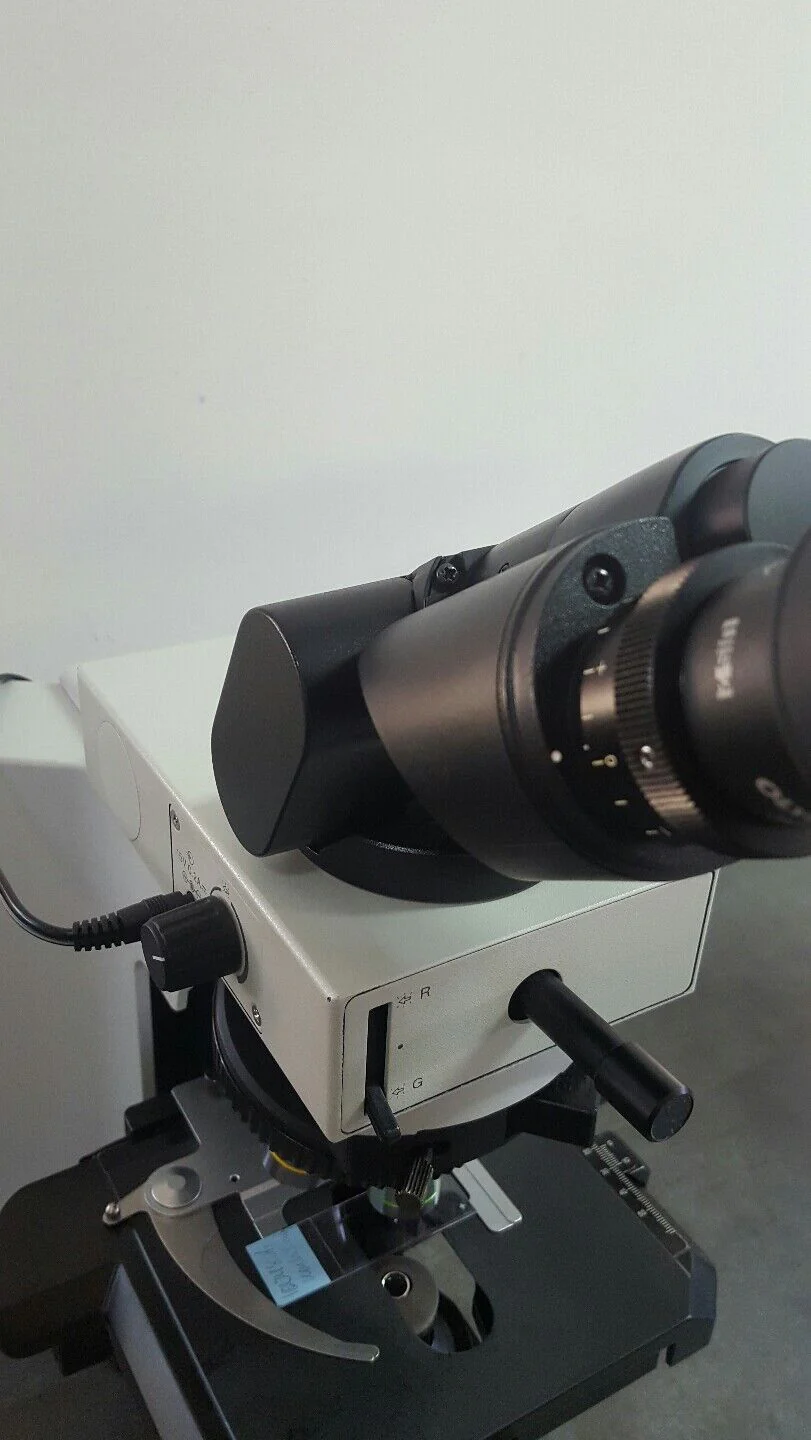 Olympus Microscope BX41 with 2X and Side by Side Bridge Mohs Microscope (Dual Head) - Image 6