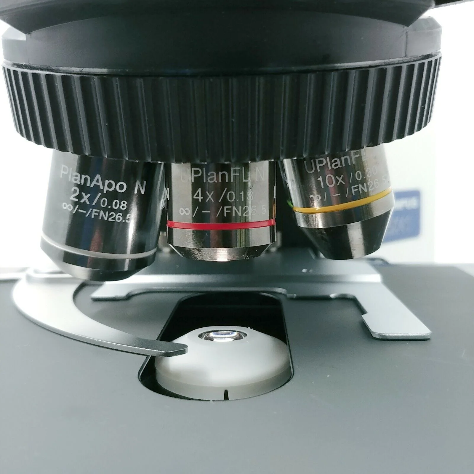 Olympus Microscope BX41 with 2x Apo and Fluorite Objectives and 10 MP Camera - Image 6