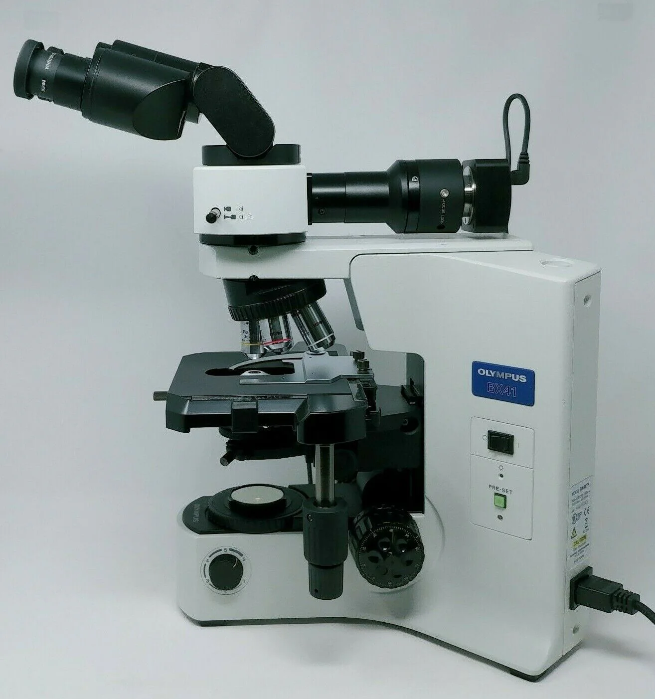 Olympus Microscope BX41 with 2x Objective and 10 MP Camera - Image 3