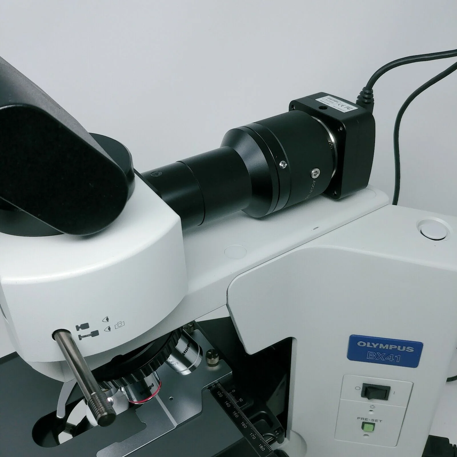Olympus Microscope BX41 with 2x Objective and 10 MP Camera - Image 9