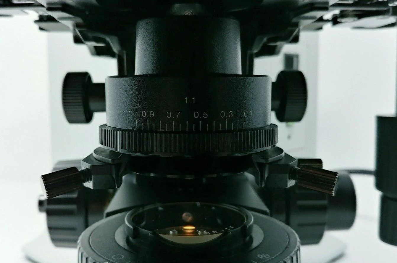 Olympus Microscope BX41 with Front to Back Bridge (Dual Head) - Image 7