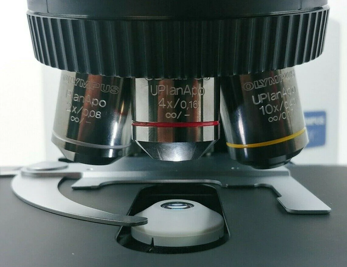Olympus Microscope BX41 with PlanApos and Superwide Trinocular Head - Image 4
