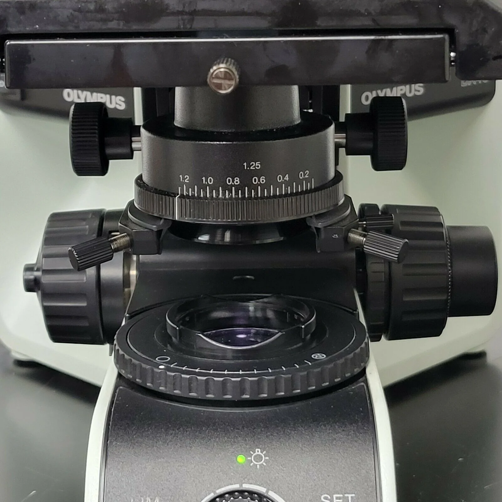Olympus Microscope BX43 with Fluorites, Fluorescence, & X-Cite Lite Illumination - Image 8