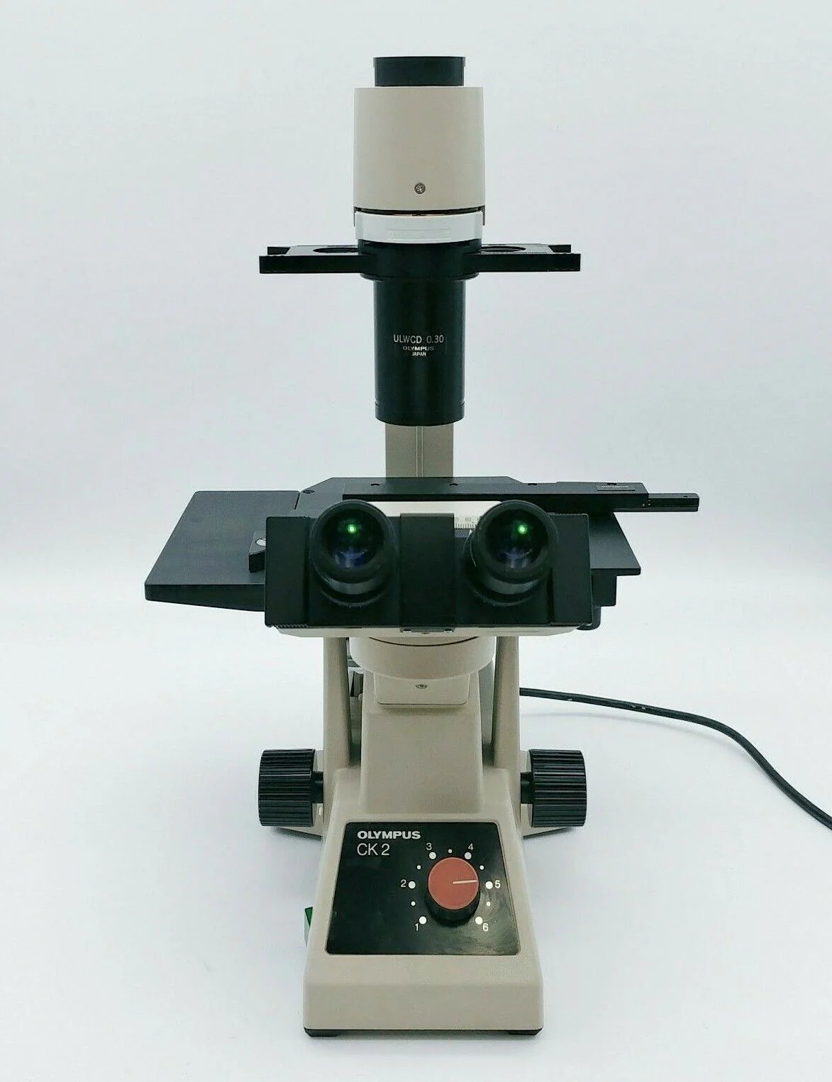 Olympus Microscope CK2 Inverted Tissue Culture 10x 20x - Image 3