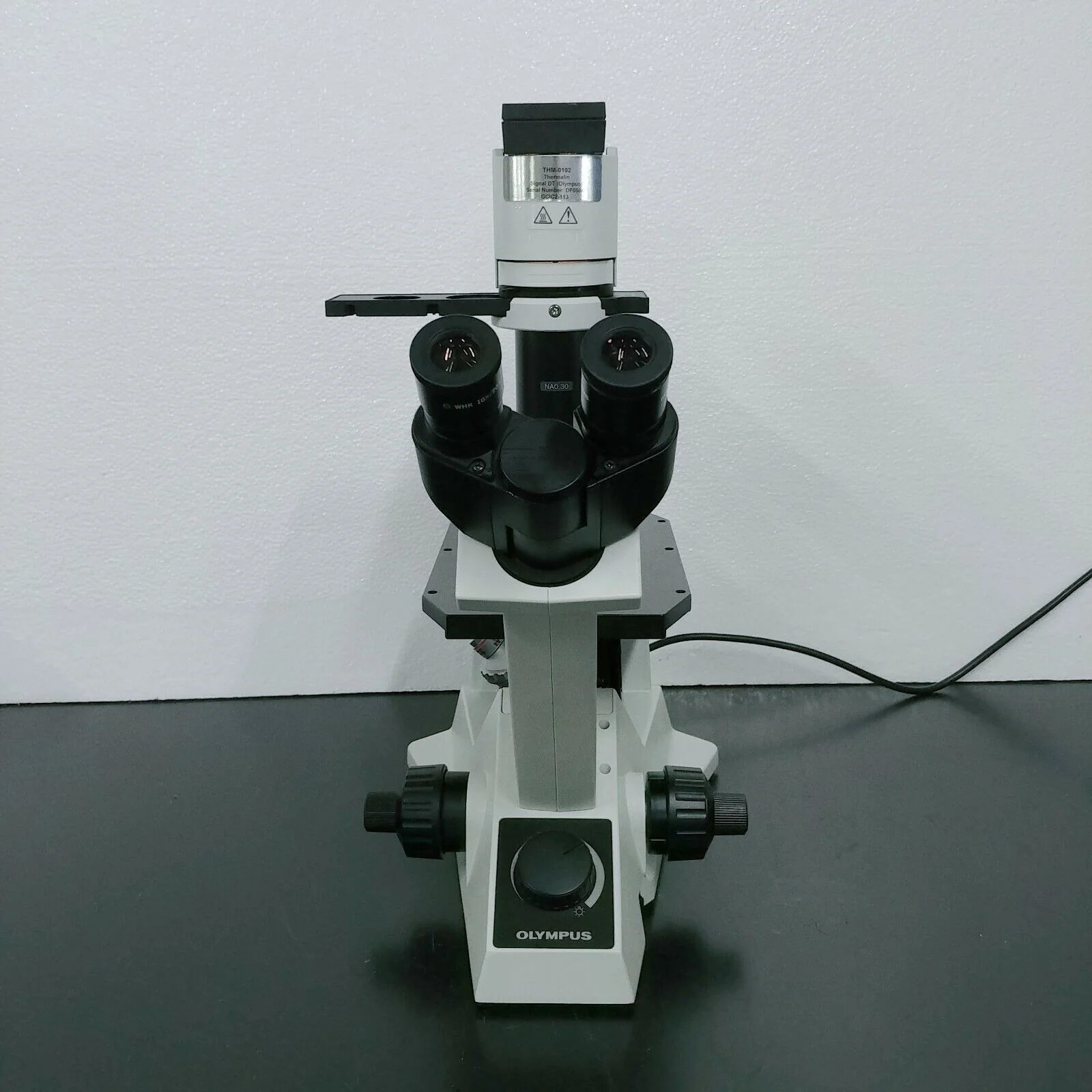 Olympus Microscope CK30 Inverted with Phase Contrast - Image 3