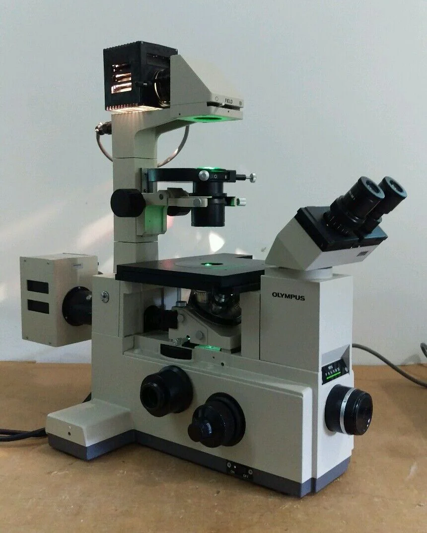 Olympus Microscope IMT-2 Phase Contrast and Fluorescence - Image 3