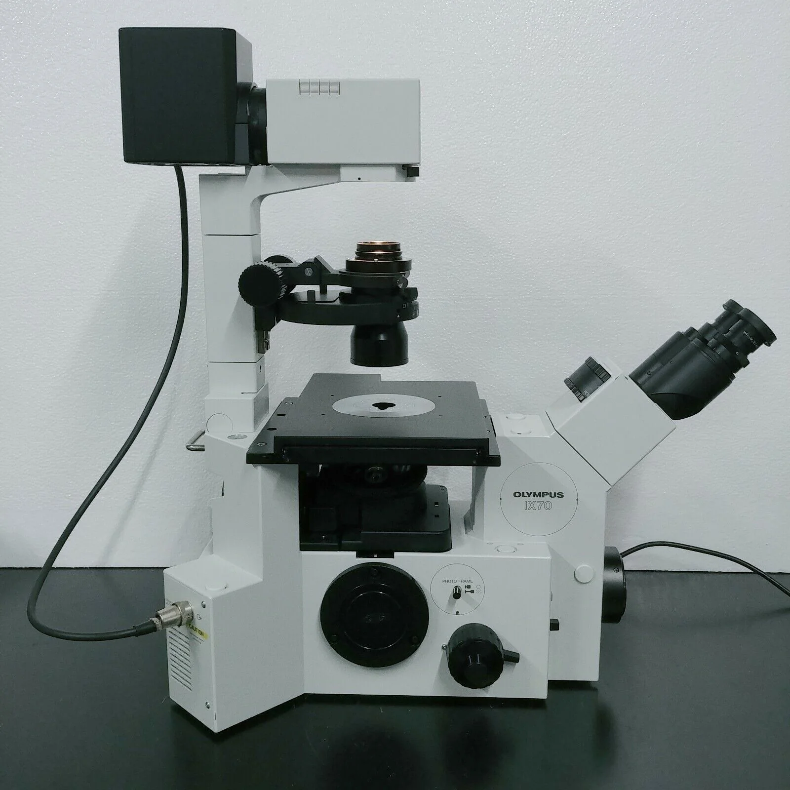 Olympus Microscope IX70 with Phase Contrast and RC Relief Contrast - Image 4