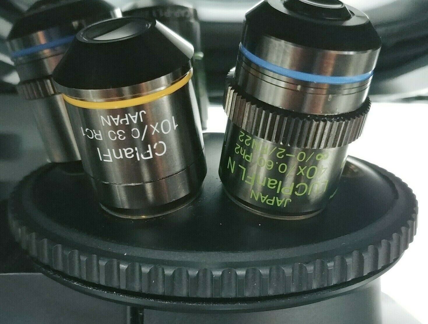 Olympus Microscope IX70 with Phase Contrast and RC Relief Contrast - Image 6