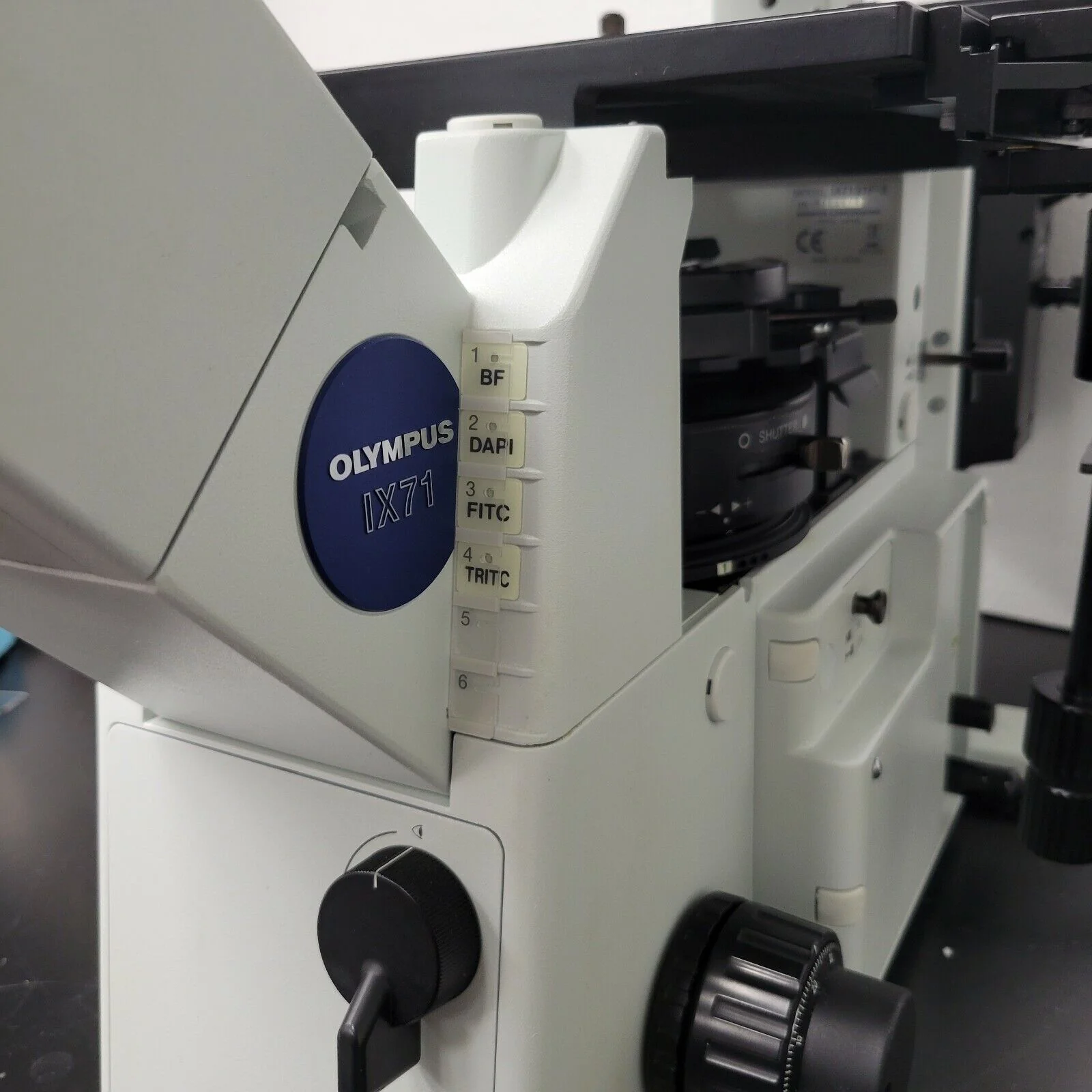Olympus Microscope IX71 with Fluorescence and Phase Contrast - Image 9