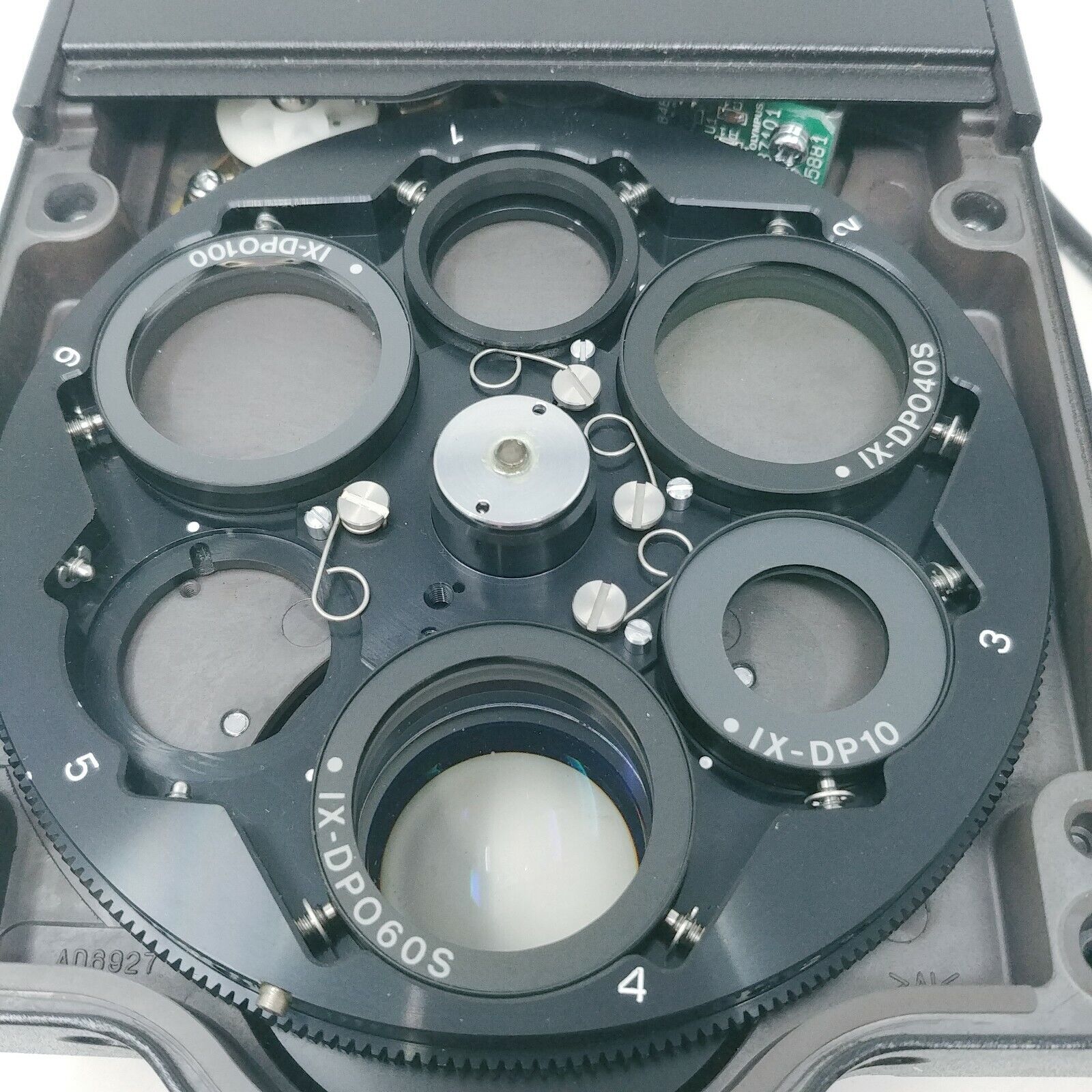 Olympus Microscope IX81 Condenser IX2-LWUCDA2 w. DIC Prisms & Polarizer IX-LWPO - Image 6