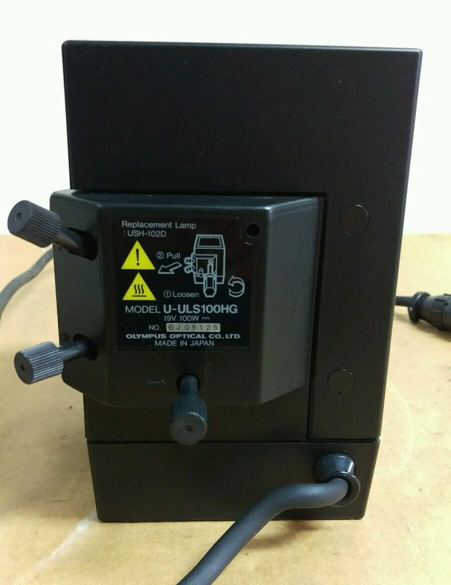 Olympus Microscope Mercury Lamphouse and Power Supply - Image 3