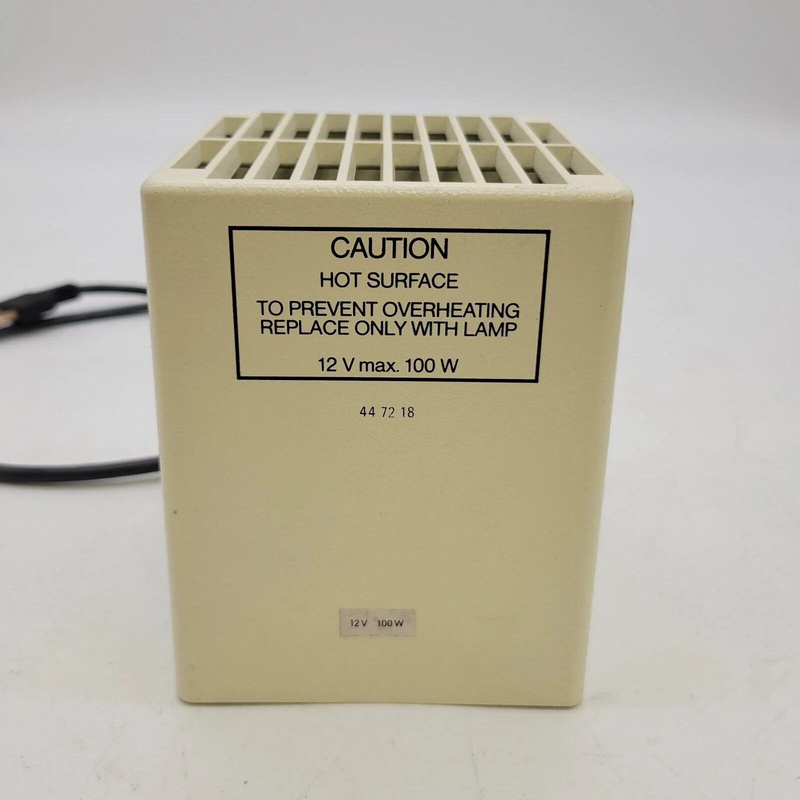 Zeiss Microscope 12V 100W Halogen Lamphouse 447218 - Image 3