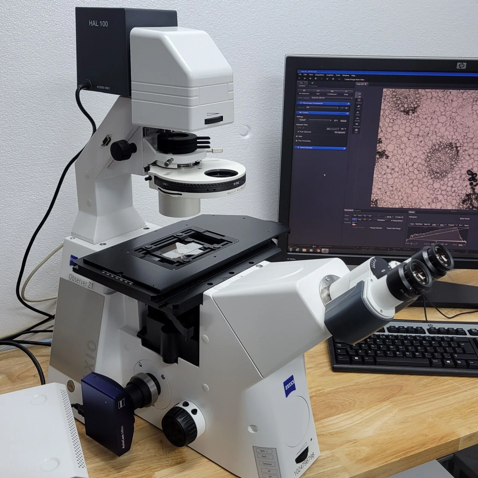 Zeiss Microscope Axio Observer.Z1 Motorized System - Image 7