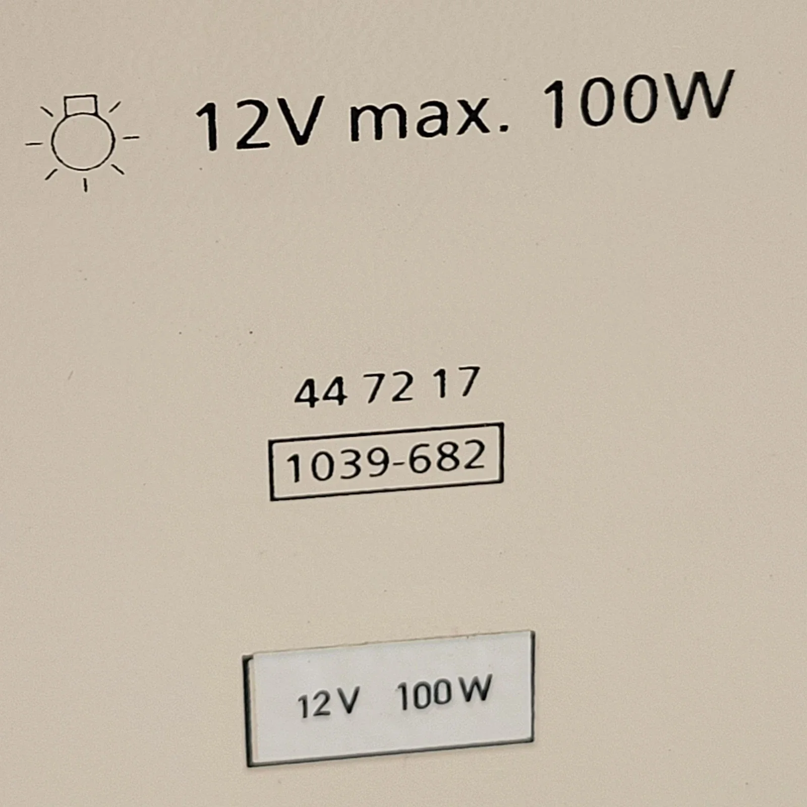 Zeiss Microscope Halogen Lamphouse HAL 100 12V 100W 447217 - Image 4