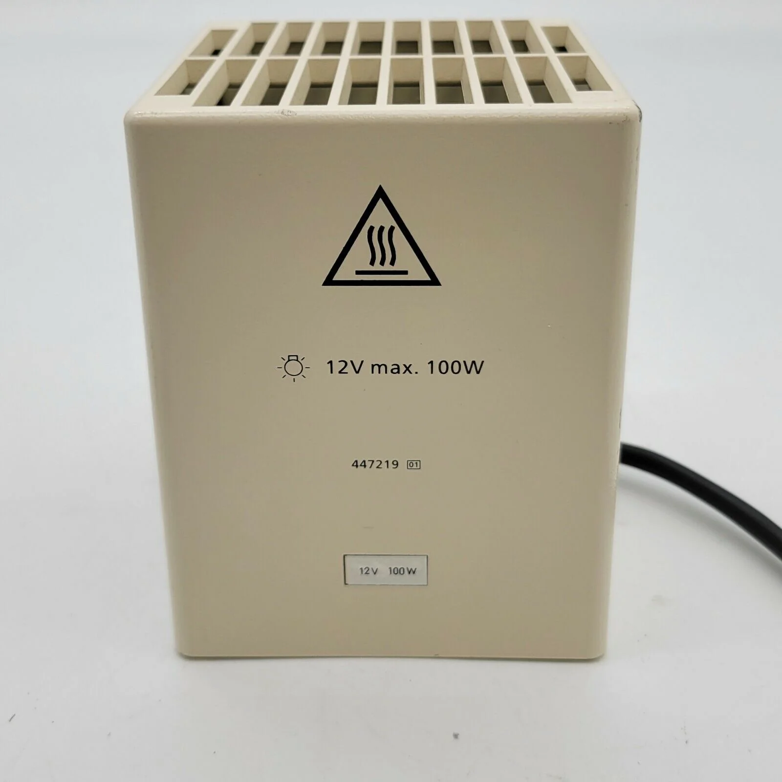 Zeiss Microscope Lamphouse HAL 100 Halogen 12V 100W 447219 - Image 5